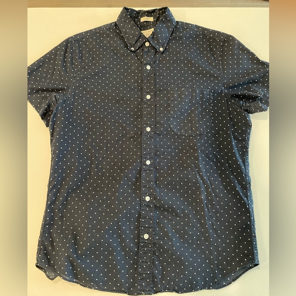 J. Crew short sleeve button down shirt